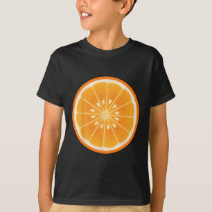 Big Orange geschnittene Kostüme Niedlich leicht Fr T-Shirt