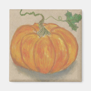 Big Orange Pumpkin Magnet