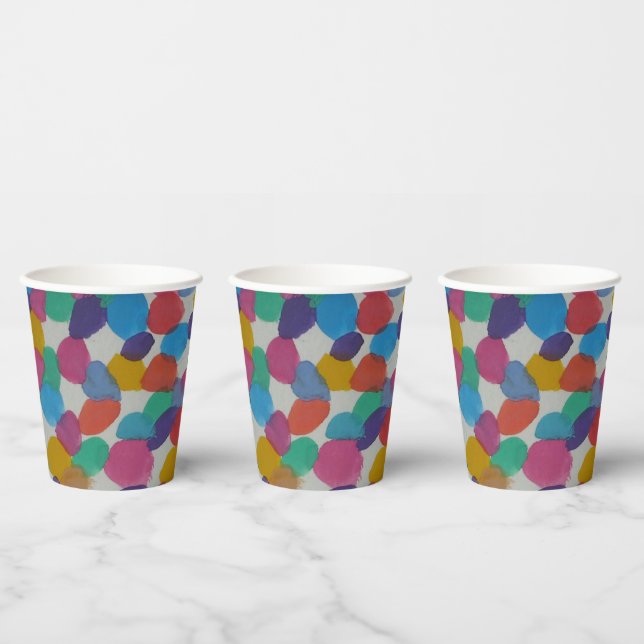 Big Party Dots Paper Cup Pappbecher (Multi)