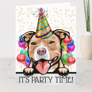 Big Party Time Card Dankeskarte