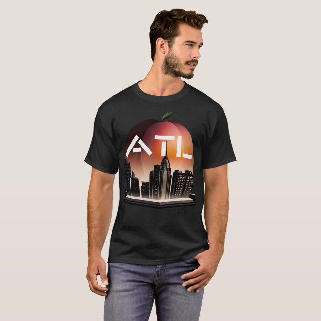 Big Peach ATL T-Shirt (Vorne ganz)