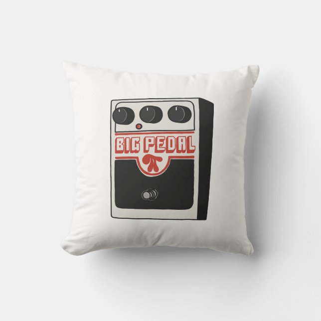 Big Pedal Kissen (Vorderseite)