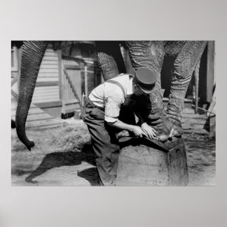 Big Pedicure, 1910er Poster