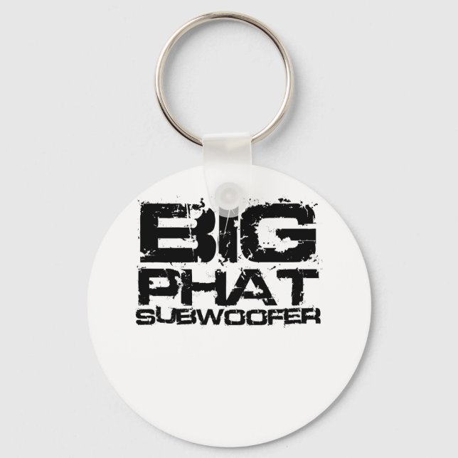 Big Phat Subwoofer Dubstep Schlüsselanhänger (Vorderseite)