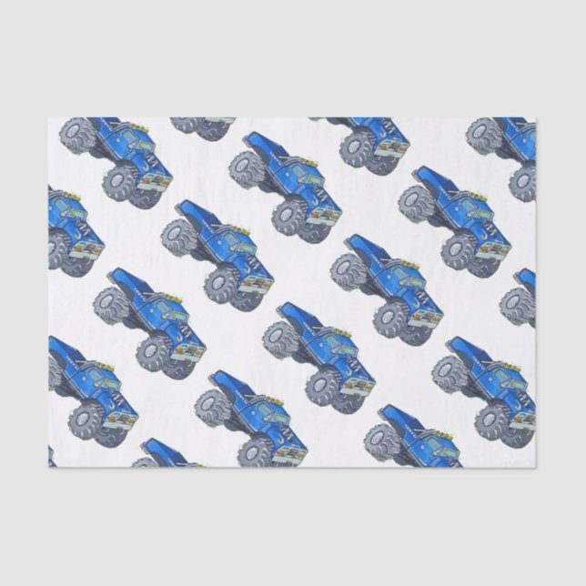 Big pickup truck seidenpapier (Vorderseite)