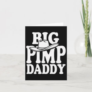 Big Pimp Daddy Halloween-Kostüm Karte