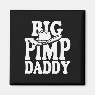 Big Pimp Daddy Halloween-Kostüm Magnet