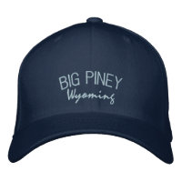 Big Piney Wyoming bestickter Hut