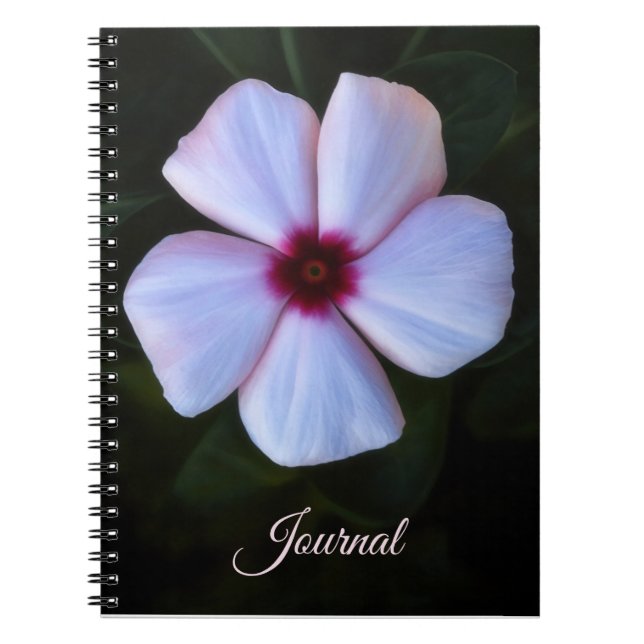 Big Pink Blume Personal Journal Notizblock (Vorderseite)