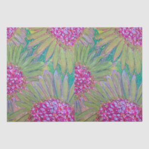 Big Pink-Blume Seidenpapier