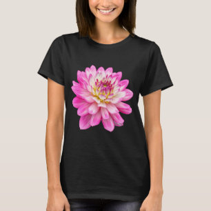 Big Pink Dahlia T - Shirt