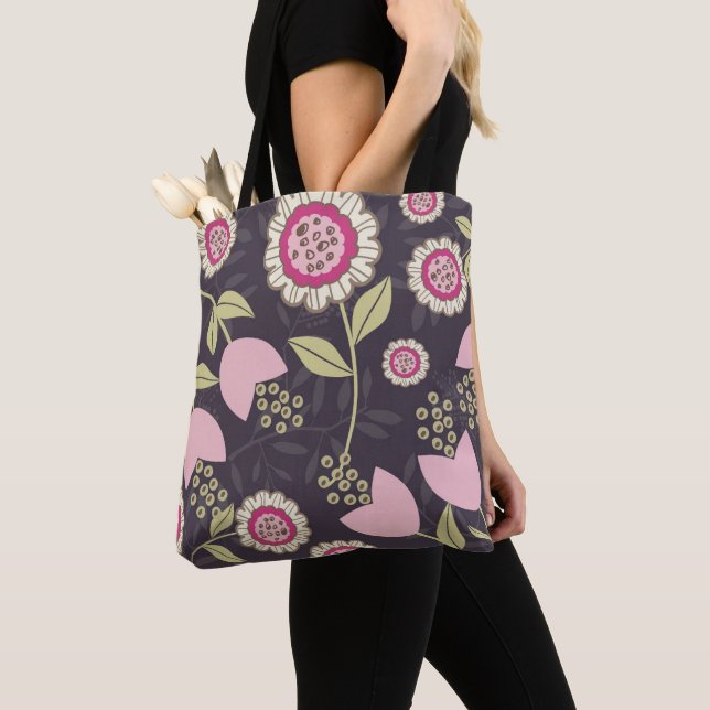 Big Pink Floral Tulip Muster (Von Nahem)