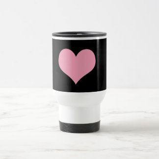 Big Pink Liebe Herz Reisebecher