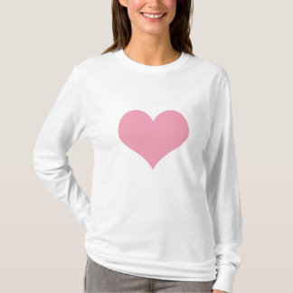 Big Pink Liebe Herz T-Shirt