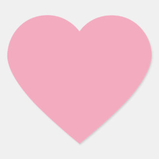 Big Pink Love Heart Herz-Aufkleber
