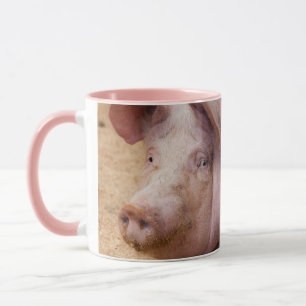 Big Pink Pig Tasse