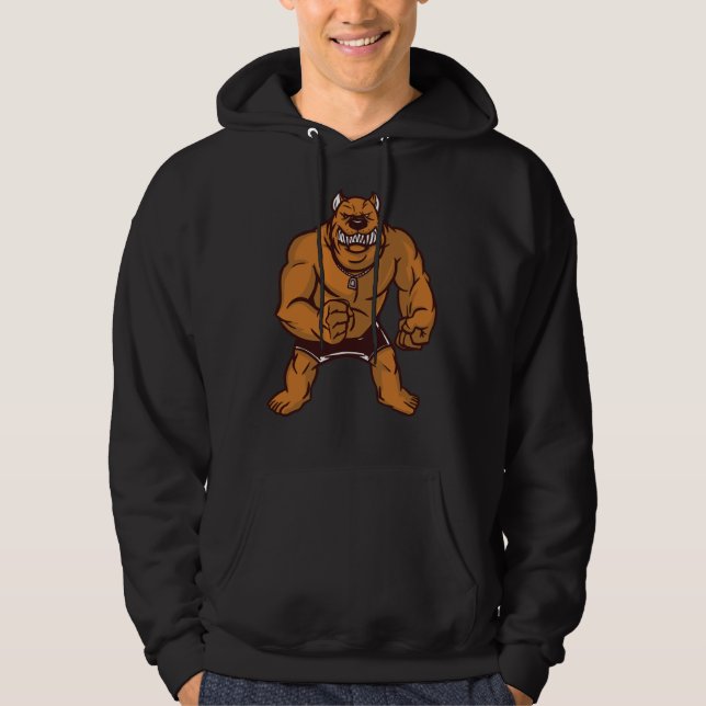 Big Pitbull Hoodie (Vorderseite)