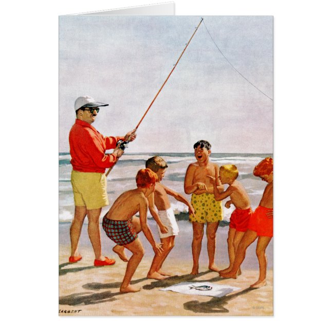 Big Pole Little Fish von Richard Sargent (Vorne)