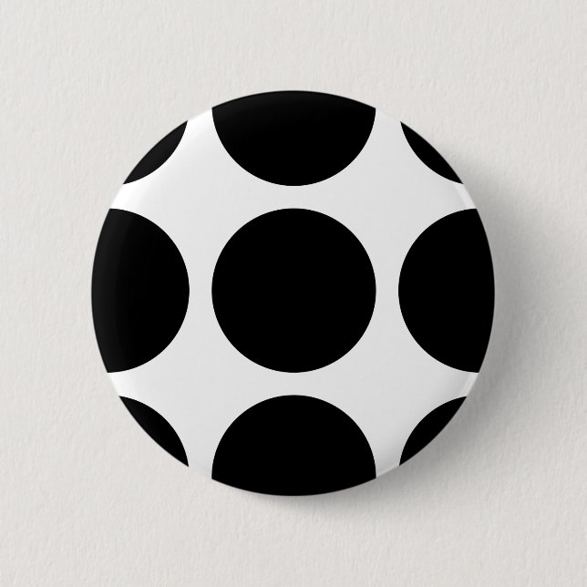 Big Polka Dots Button (Vorderseite)