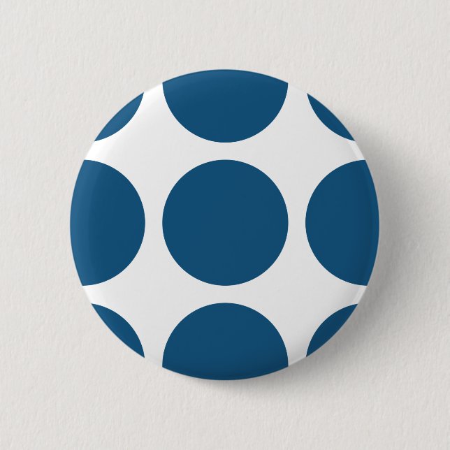 Big Polka Dots Button (Vorderseite)