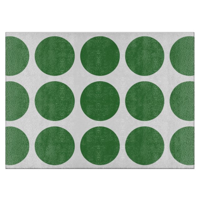 Big Polka Dots Cutting Board Schneidebrett (Vorderseite)