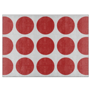 Big Polka Dots Cutting Board Schneidebrett