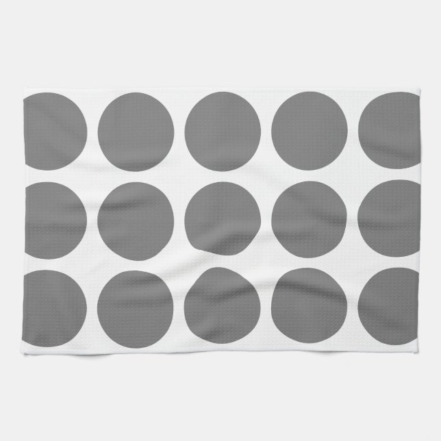 Big Polka Dots Handtuch (Horizontal)