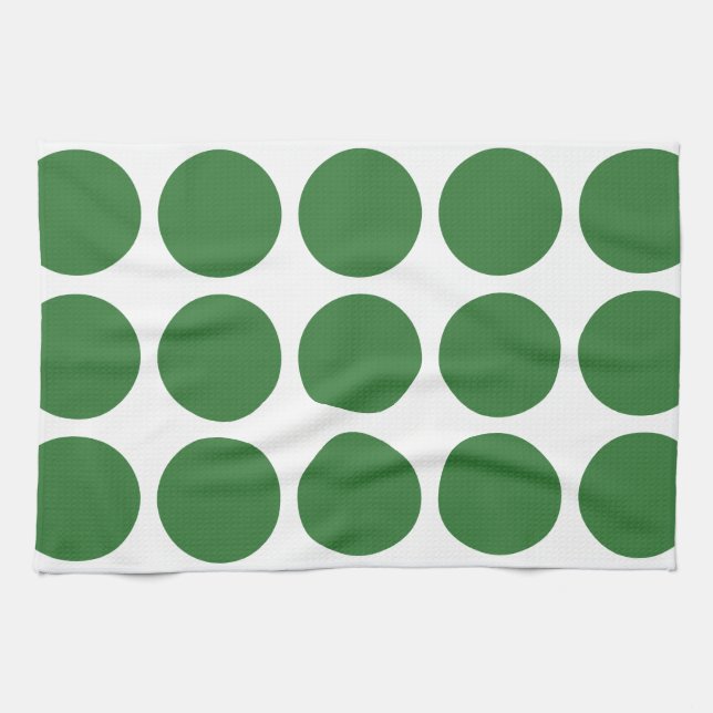 Big Polka Dots Handtuch (Horizontal)