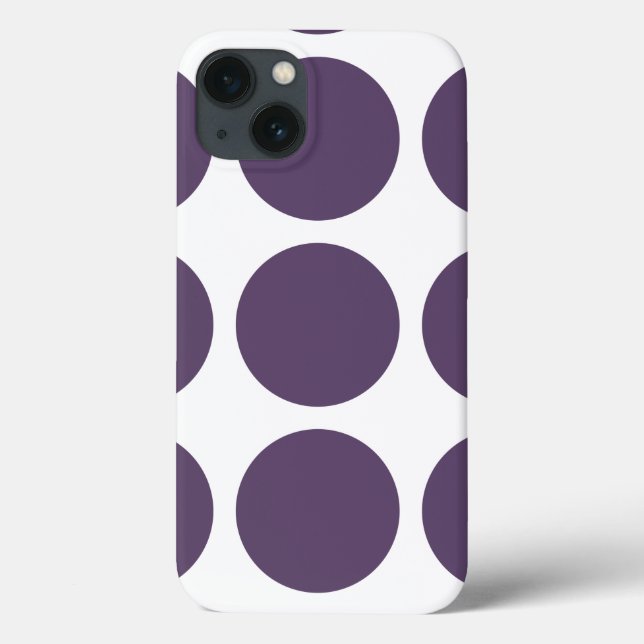 Big Polka Dots iPad BT Fall Case-Mate iPhone Hülle (Rückseite)