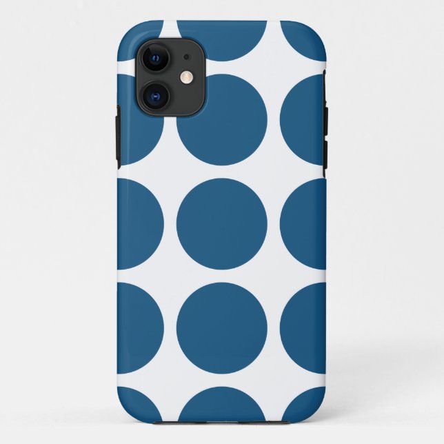 Big Polka Dots iPhone 5 BT Fall Case-Mate iPhone Hülle (Rückseite)