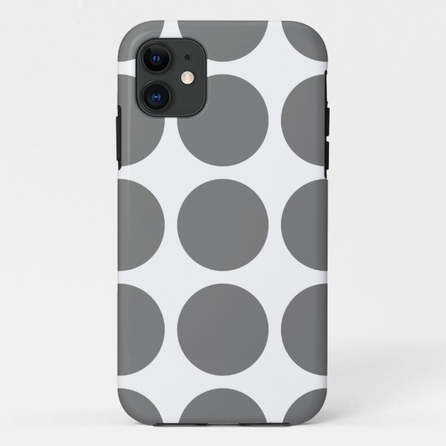 Big Polka Dots iPhone 5 BT Fall Case-Mate iPhone Hülle (Rückseite)