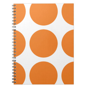 Big Polka Dots Notebook Notizblock