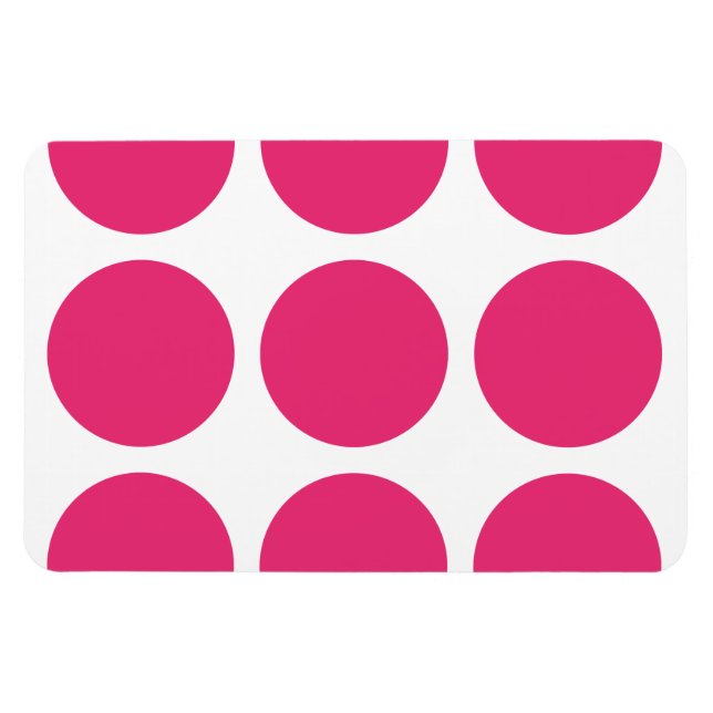 Big Polka Dots Premium Magnet (Horizontal)