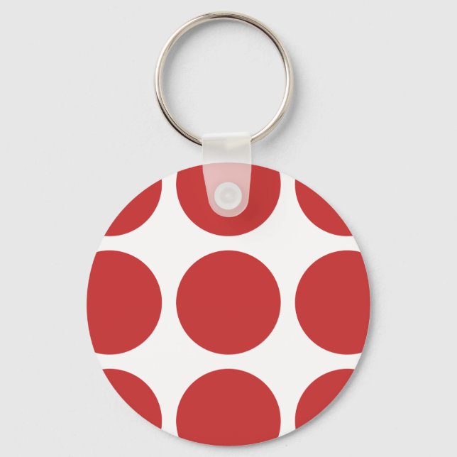Big Polka Dots Schlüsselanhänger (Vorderseite)