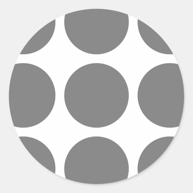 Big Polka Dots Stickers (Vorderseite)