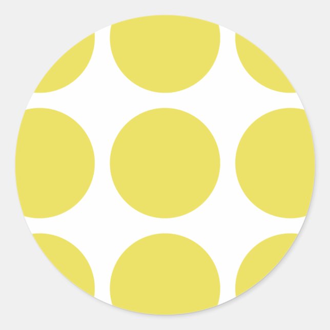 Big Polka Dots Stickers (Vorderseite)