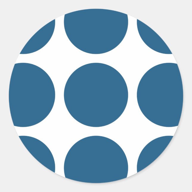 Big Polka Dots Stickers (Vorderseite)