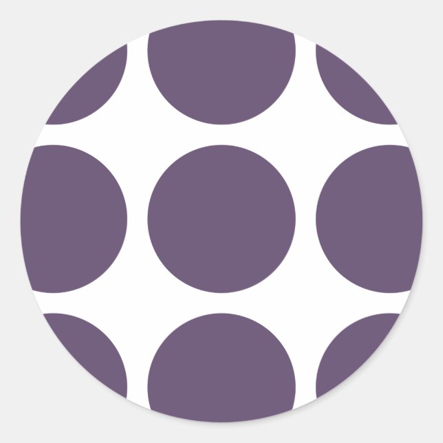 Big Polka Dots Stickers (Vorderseite)