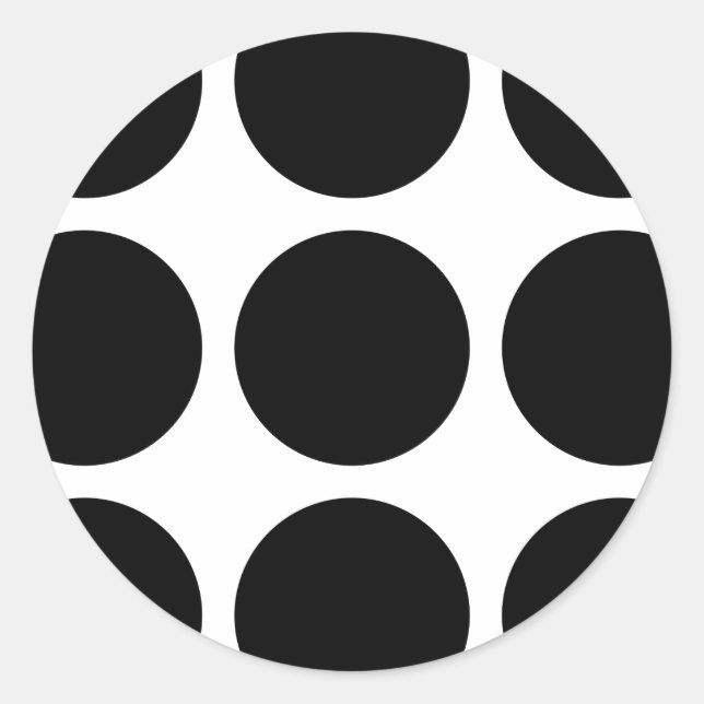 Big Polka Dots Stickers (Vorderseite)