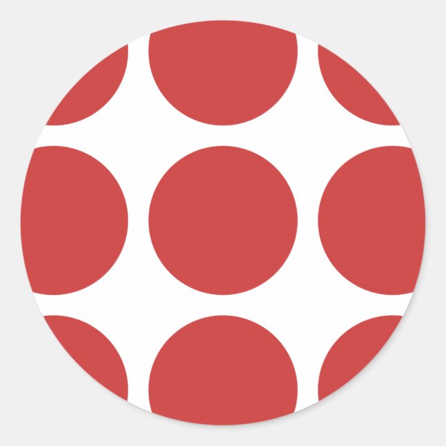 Big Polka Dots Stickers (Vorderseite)