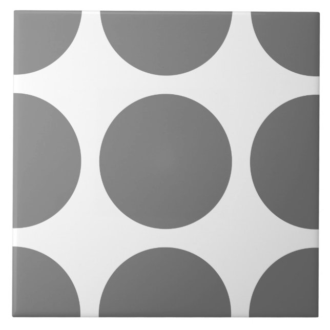 Big Polka Dots Tile Fliese (Vorderseite)