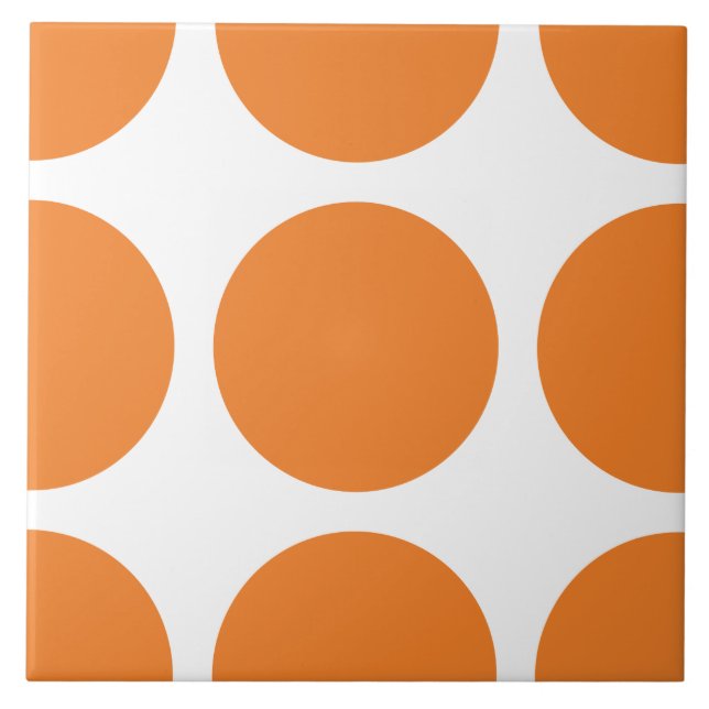Big Polka Dots Tile Fliese (Vorderseite)