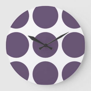 Big Polka Dots Wall Clock Große Wanduhr