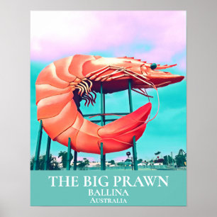 Big Prague Reisesymbol Ballina Australien Poster