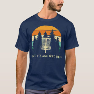 Big Putts and Iced Beer Disc Golf Drinking Golfer T-Shirt