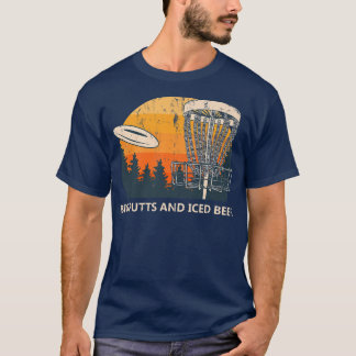Big Putts und Icced Beer Disk Golf Drink Golfer  T-Shirt