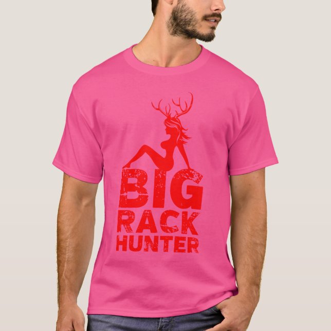 Big Rack Deer Hunter Shirt Funny Pro Hunters Gi (Vorderseite)