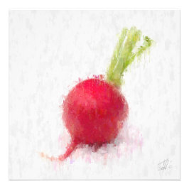 Big Radish Fotodruck