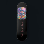 *~* Big Rainbow Hair Troll AP89 Neon Initial Skateboard<br><div class="desc">(Suchen Sie den Code AP89 für Troll-Objekte und AP88 für mittelalterliche Themen ) Einfache Übertragung auf andere Zazzle-Produkte. Skateboard im Hintergrund. Die hellen und so glücklichen NEON Rainbow Farben sind nur Pop der TROLL-Bilder und LETTERS. Personalisieren / Personalisieren Sie Ihre INITIALE / MONOGRAMM. Whimsical Niedlich lustig Long Hair Troll ....</div>