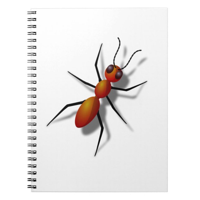 Big Red Ant Notizblock (Vorderseite)